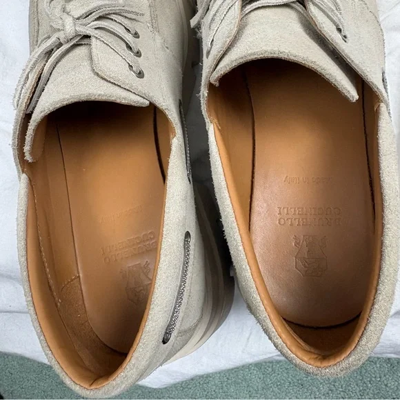 Brunello Cucinelli Eruc Suede Loafers with Chunky Sole 41 - Picture 12 of 16